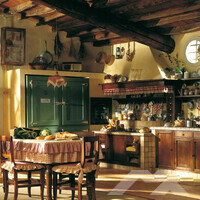 Kuchnia a la 'wiejska chata'